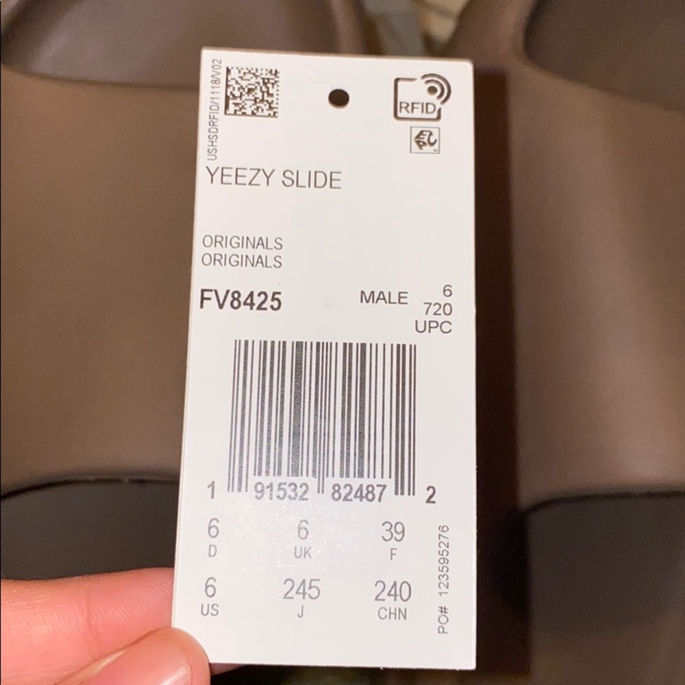 Earth Brown Yeezy Slide